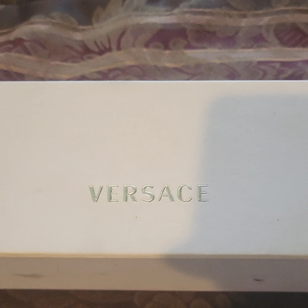 Versace New  Limited Edition Black and White Sunglasses with Classic Frame Xo